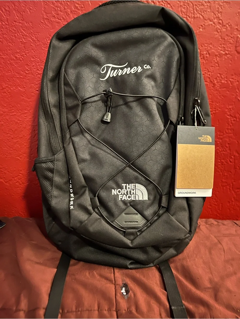 The North Face Black Turner Co. Daypack with External Bungee